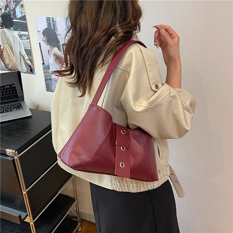 Grommet Shoulder Bag