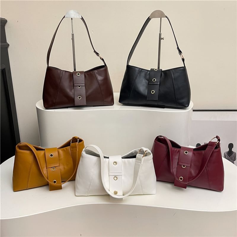 Grommet Shoulder Bag