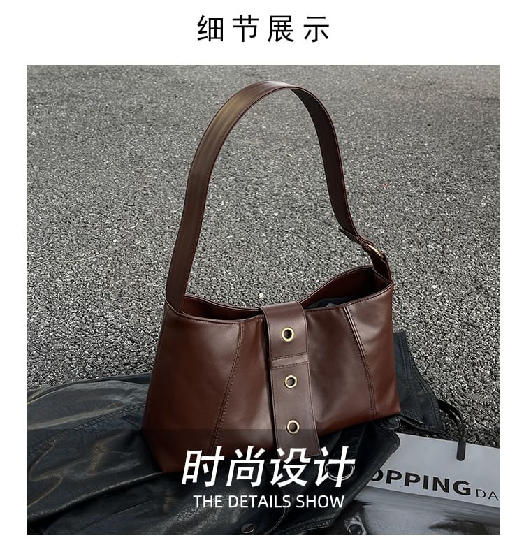 Grommet Shoulder Bag