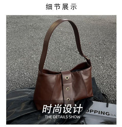 Grommet Shoulder Bag