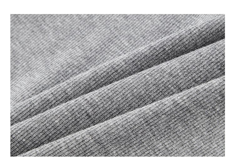 Zip Up Mockneck Long Sleeve Solid Casual T-Shirt