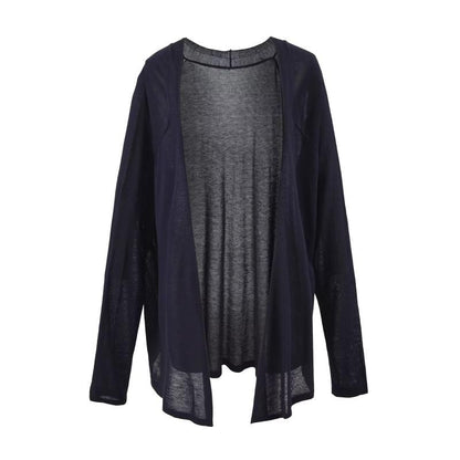 Plain V-Neck Tank Top, Cardigan, and Drawstring Shorts Set