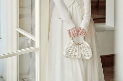Solid Long-Sleeve Knit Top & High-Rise Maxi A-Line Skirt Set
