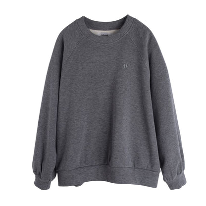 Plus Size Stand Collar Melange Padded Button Vest / Round Neck Pullover / Drawstring Waist Baggy Sweatpants