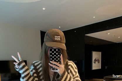 Hooded Striped Button Up Cardigan