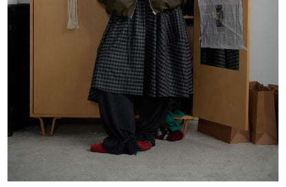 Faux Fur-Trim Padded Jacket