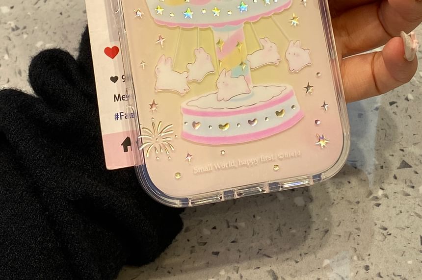 Rabbit Carousel Phone Case