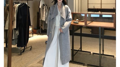 V-Neck Mock Two Piece Cardigan