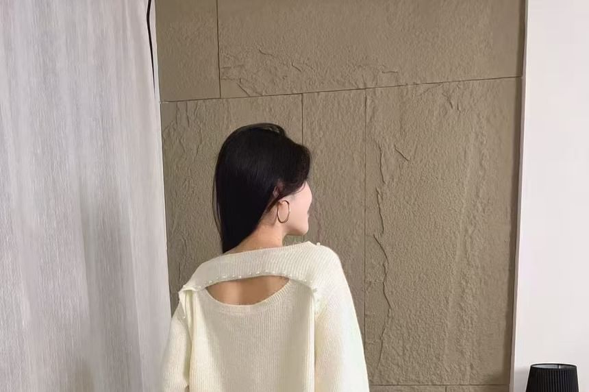 Boatneck Sweater + Midi Skirt Set
