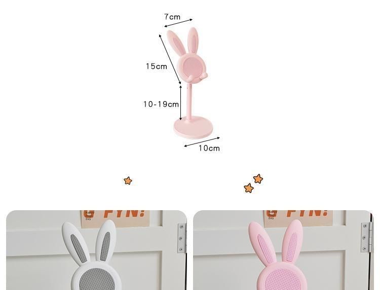 Rabbit Plastic Desktop Phone Stand