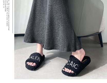 Plain Maxi Fishtail Skirt with High Waist