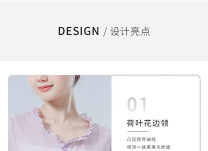 Sheer Solid Top with Extended Sleeves