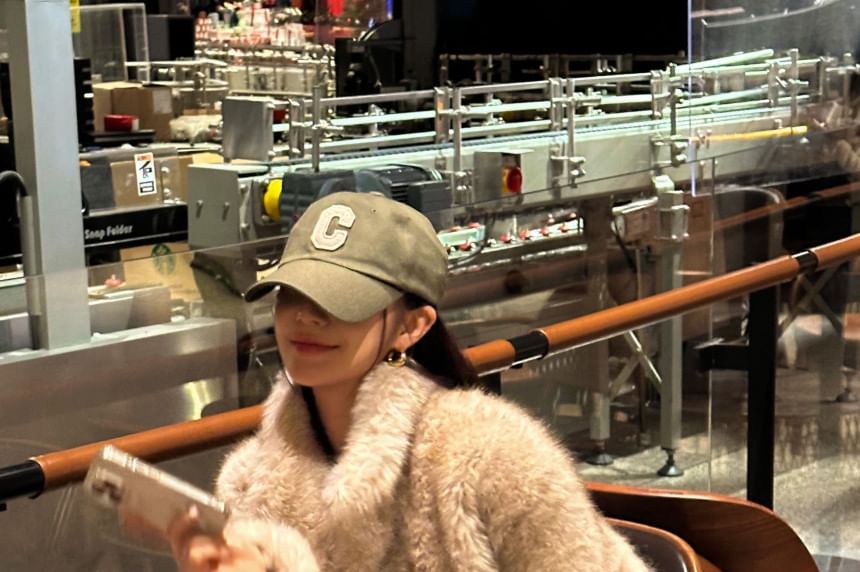 Stand Collar Fluffy Jacket