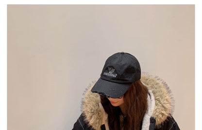 Fluffy Hooded Plain Bomber Jacket