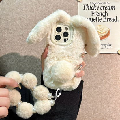 Rabbit Ear Chenille Phone Case