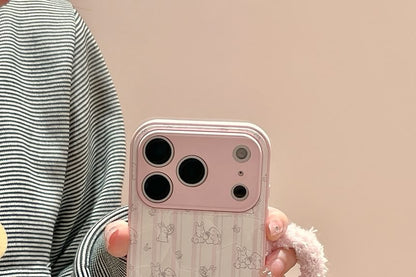 Rabbit Striped Phone Case / Strap / Set