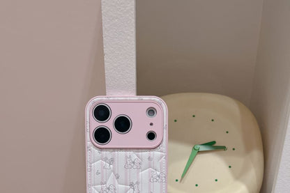 Rabbit Striped Phone Case / Strap / Set