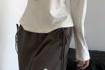 V-Neck Long-Sleeve Tee