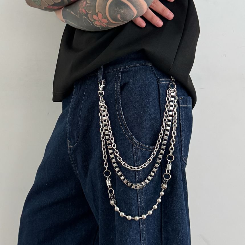 Alloy Layered Pants Chain
