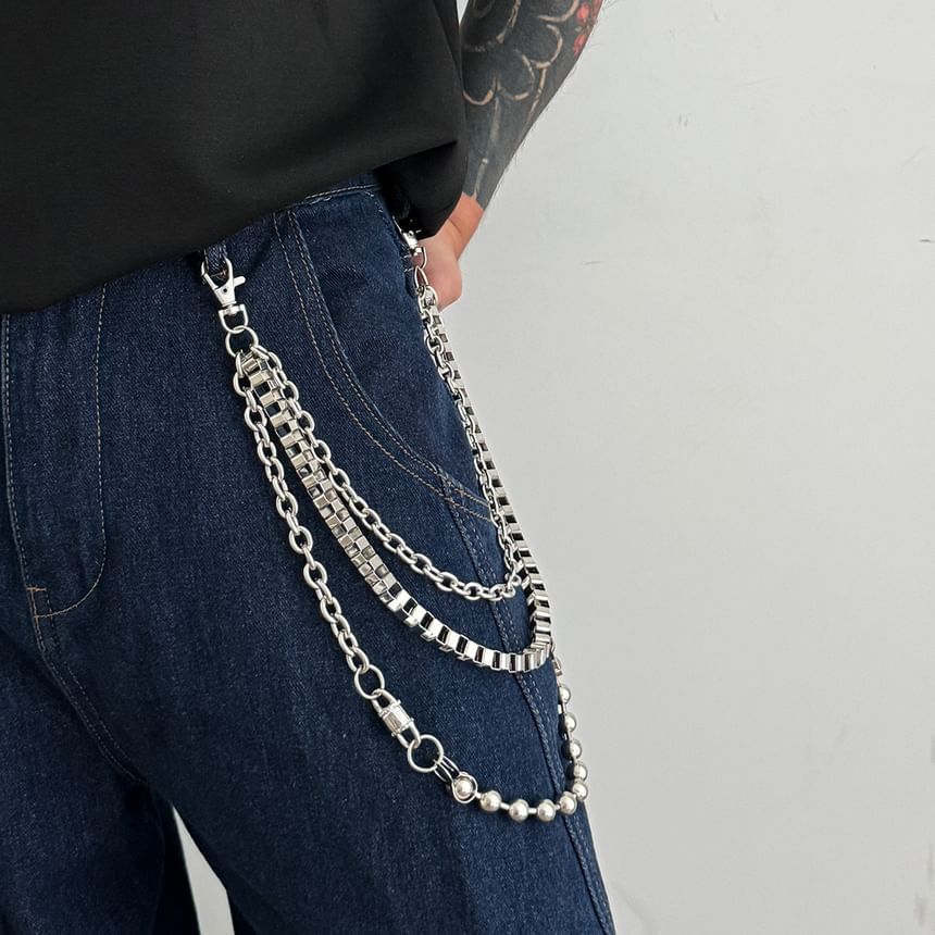 Alloy Layered Pants Chain