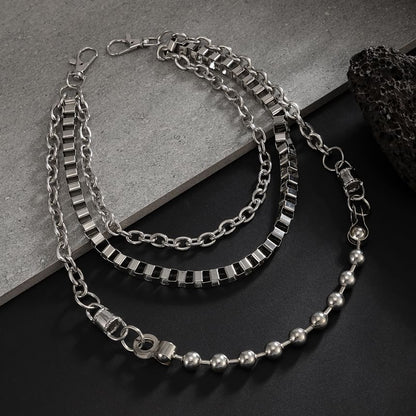 Alloy Layered Pants Chain
