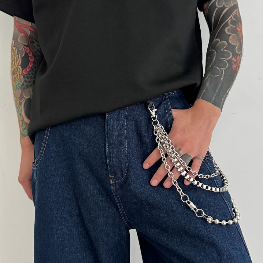 Alloy Layered Pants Chain