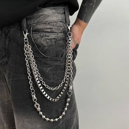Alloy Layered Pants Chain