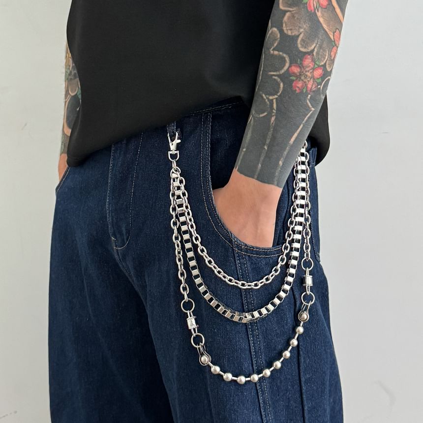 Alloy Layered Pants Chain