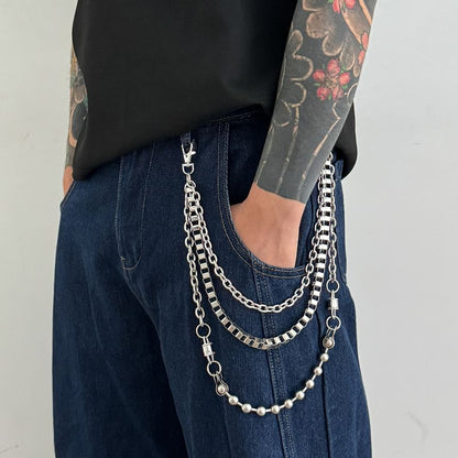 Alloy Layered Pants Chain