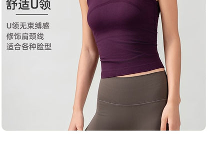 Racerback Solid Tank Top