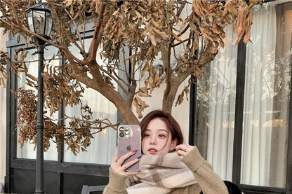 Oversized Drop Shoulder Sweater with High-Rise Wide Leg Pants