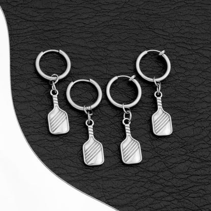 Bottle Hoop Drop Earring / Clip On Earring
