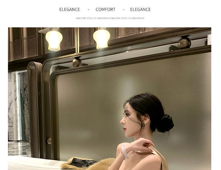 Set: Off-Shoulder Plain Ruched Mermaid Evening Gown + Scarf