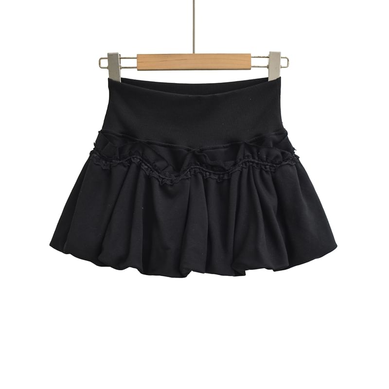 Low Waist Mini Skirt