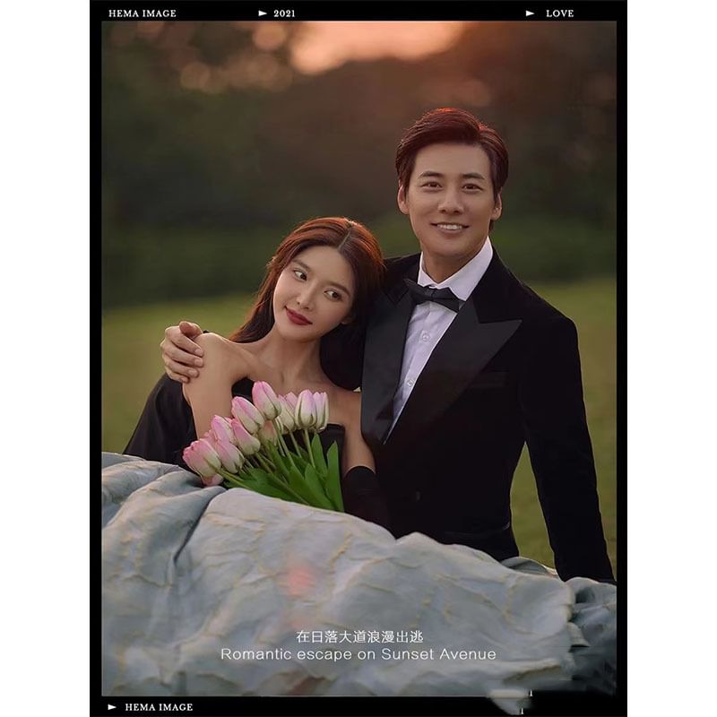 Jacquard Panel Ball Gown (Various Designs)