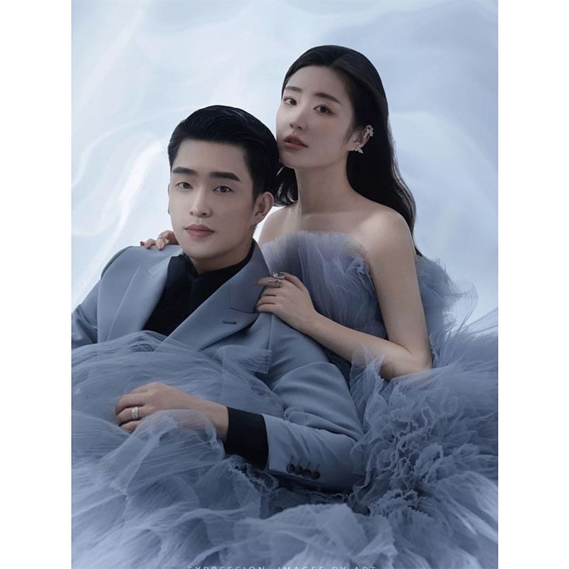 Strapless Plain Tiered Ruffle A-Line Evening Gown