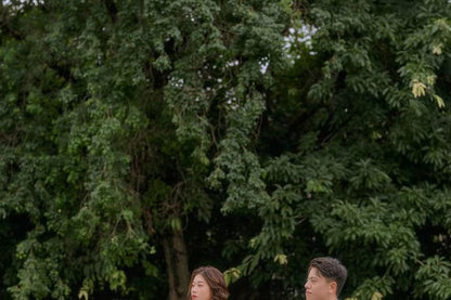 Spaghetti Strap Plain Ruffle Trim A-Line Evening Gown