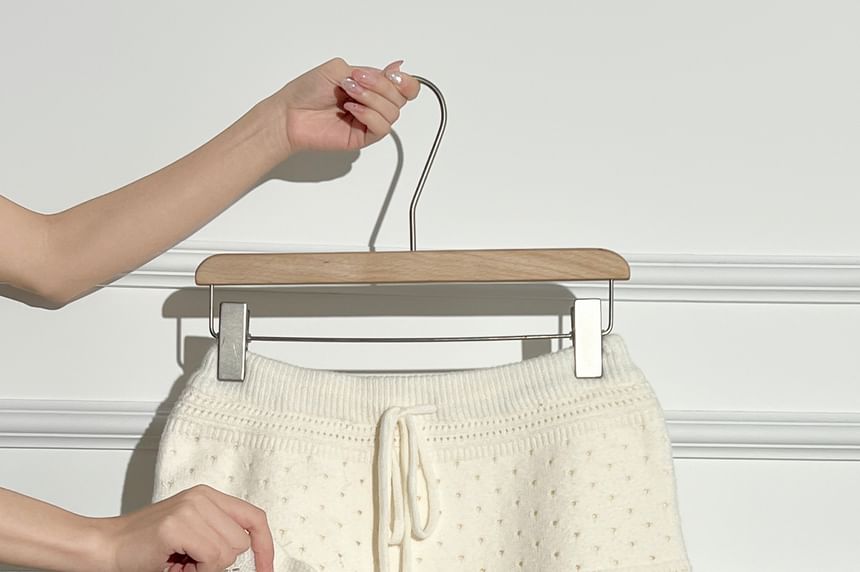 Ruffled-Trim Layered Mini Skirt - High Waist