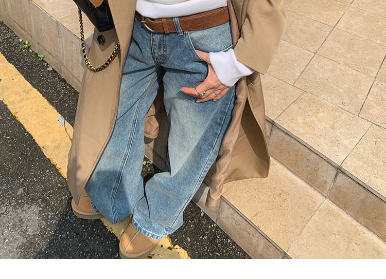 Round Neck Long-Sleeve Knit Top