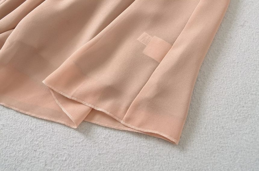 High Rise Maxi A-Line Skirt