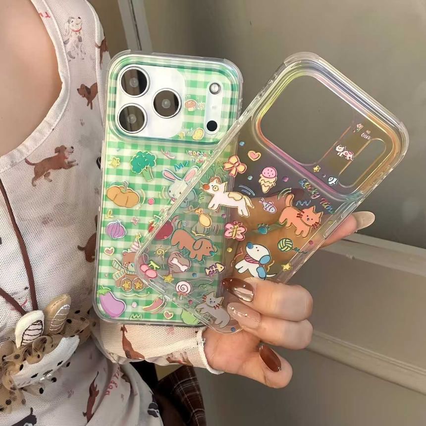 Animal Holographic Phone Case