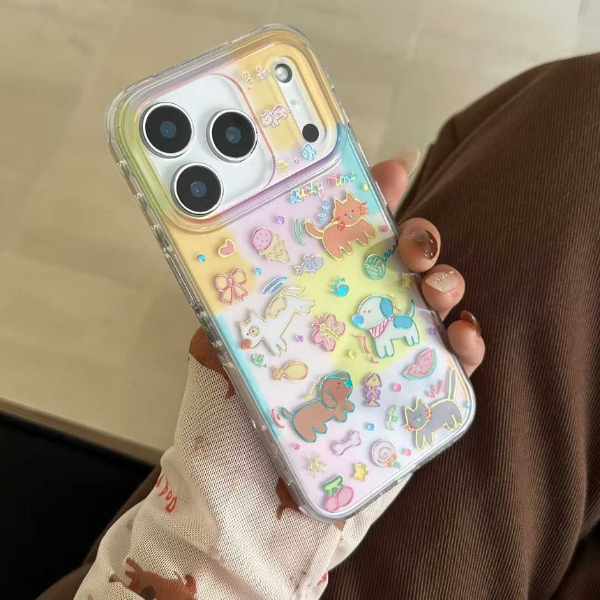 Animal Holographic Phone Case