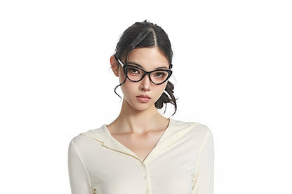 Elegant Long-Sleeve High-Collar Buttoned Blouse
