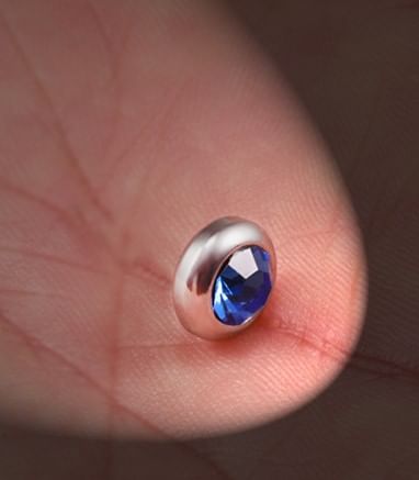 Rhinestone Magnetic Ear Stud