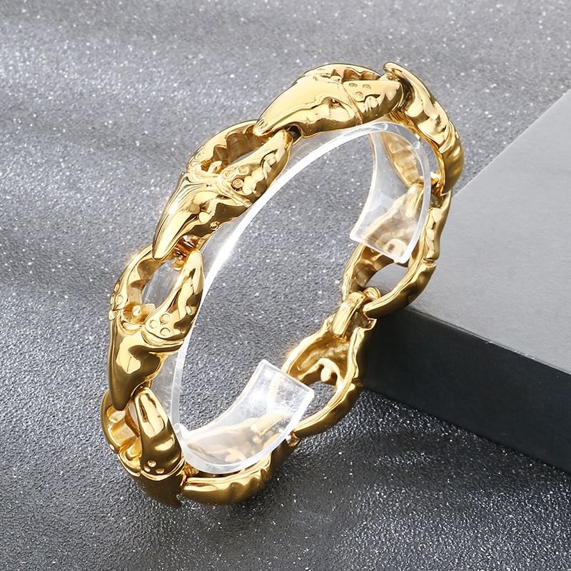 Crab Claw Chain Bracelet
