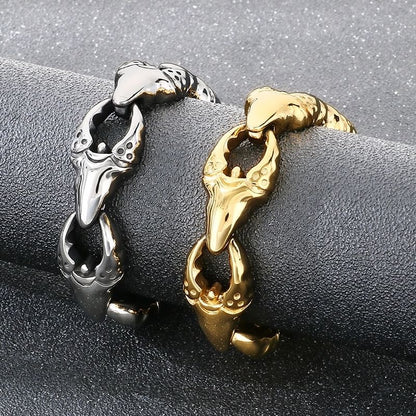 Crab Claw Chain Bracelet