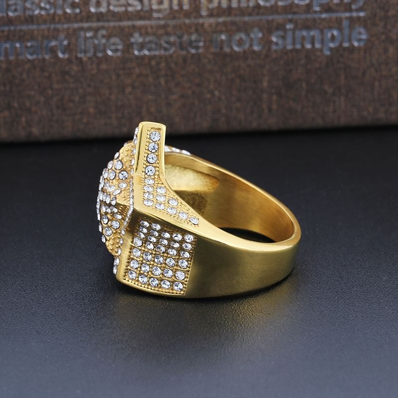 Rhinestone Statement Ring