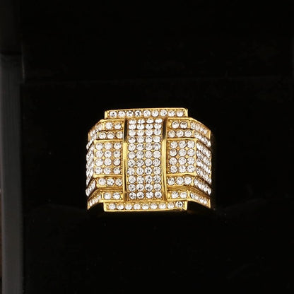 Rhinestone Statement Ring