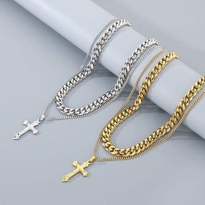 Curb Chain Necklace / Bracelet / Set