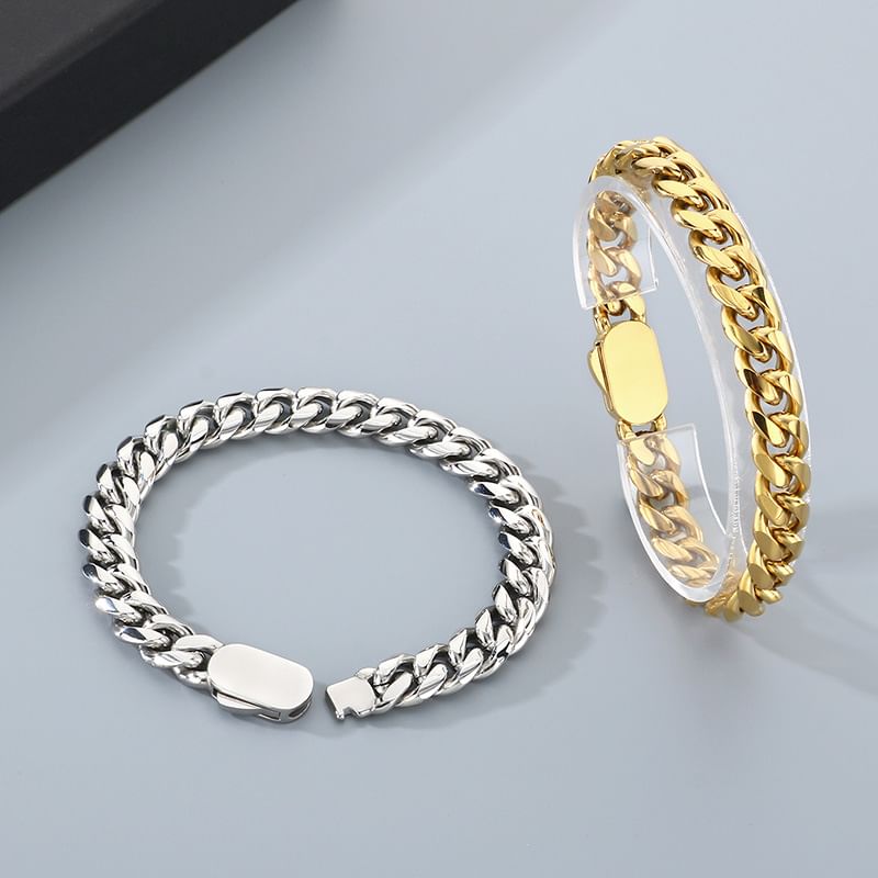 Curb Chain Necklace / Bracelet / Set